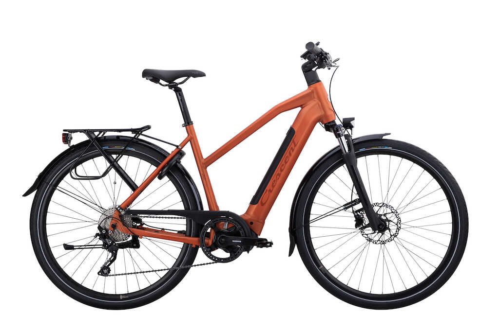Crescent Elda 50S – naisten hybridi-sähköpyörä, 60 Nm, 504 Wh
