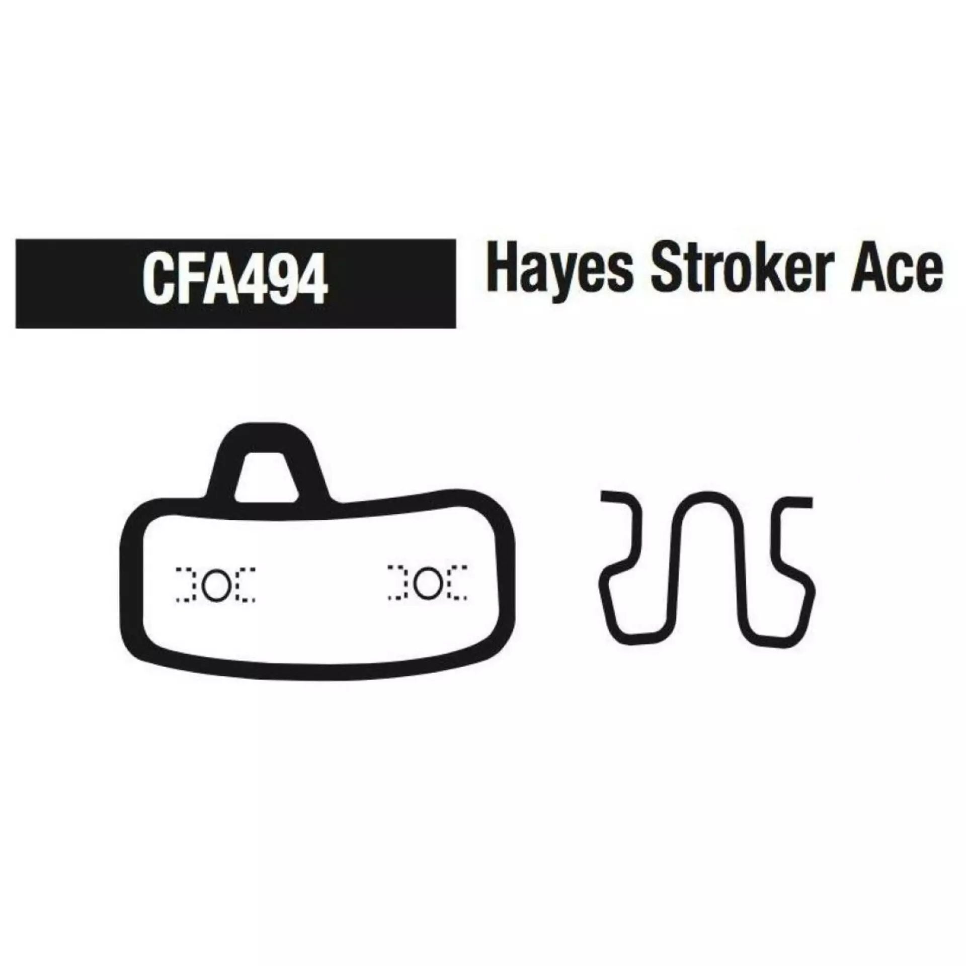 EBC Levyjarrupala CFA-494HH – Maastoajoneuvojen jarrukenkä