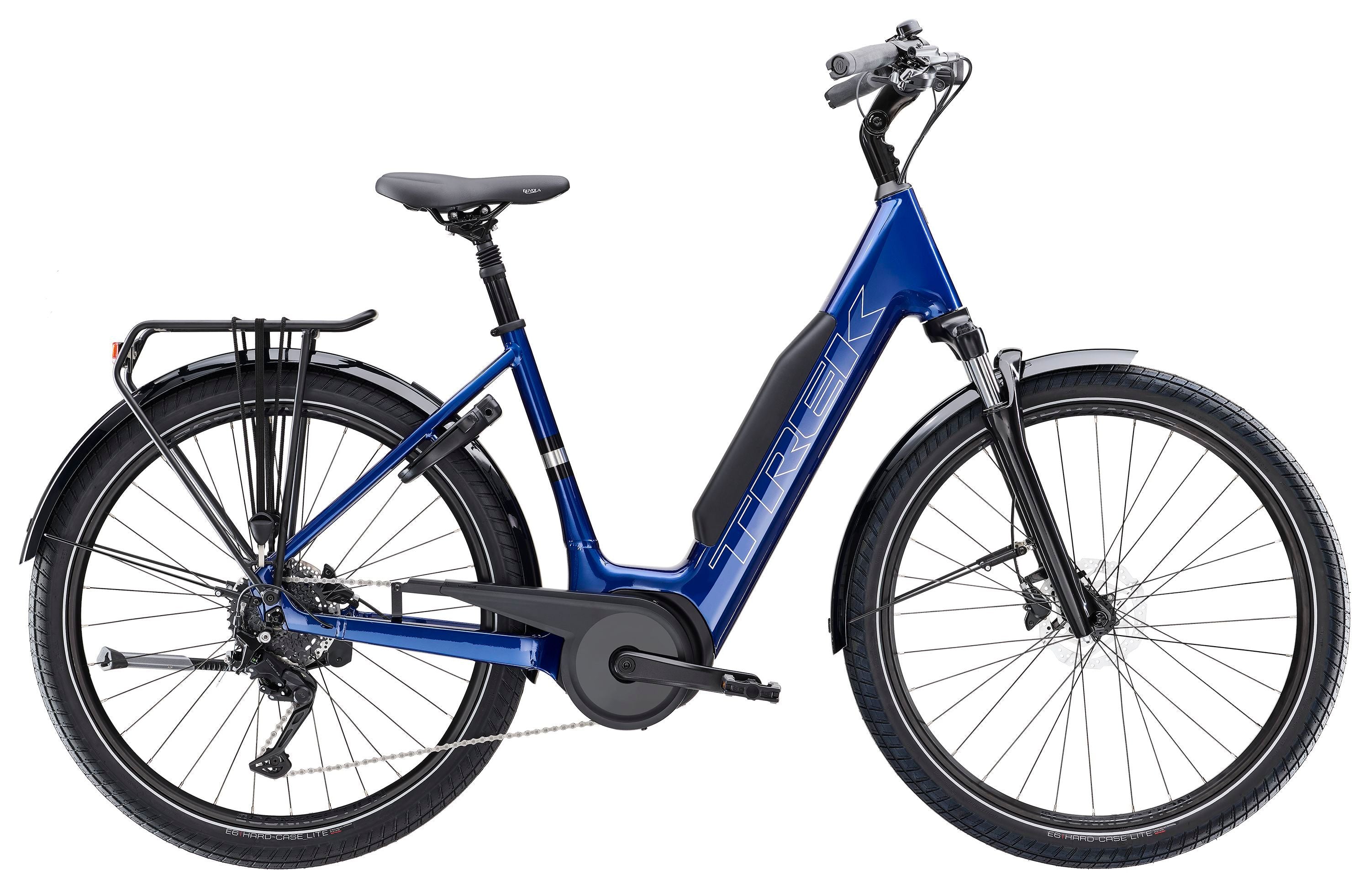 Trek Verve+ 3 Lowstep – sähköhybridipyörä, 75 Nm, 800 Wh
