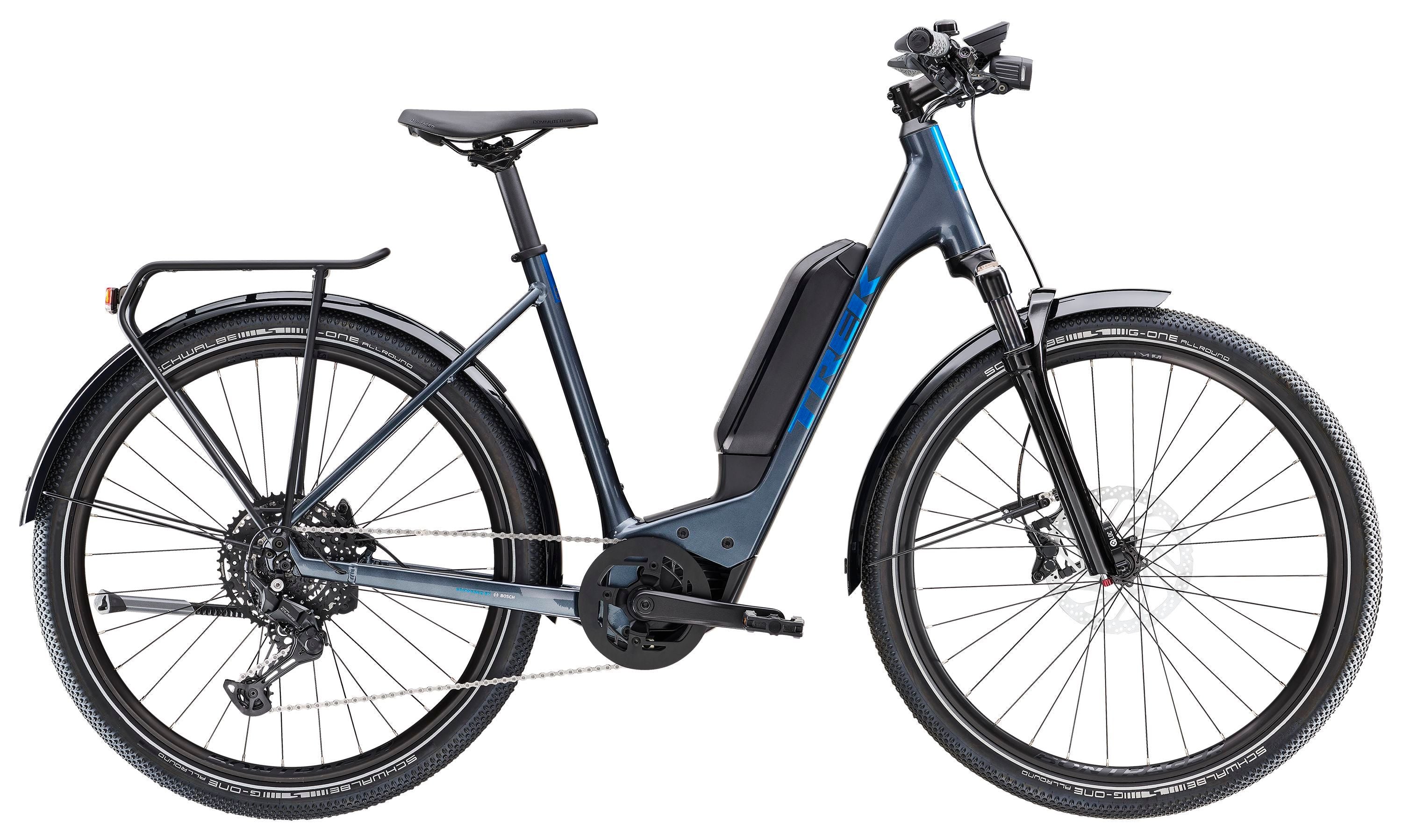 Trek Allant+ 6 Lowstep – sähköpyörä, 85 Nm, 800 Wh
