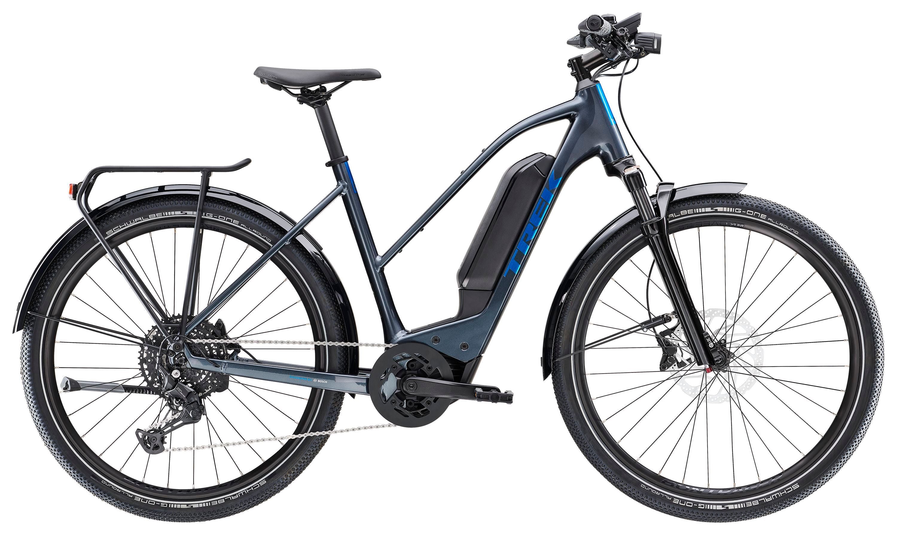 Trek Allant+ 6 Stagger – sähköhybridipyörä, 85 Nm, 800 Wh