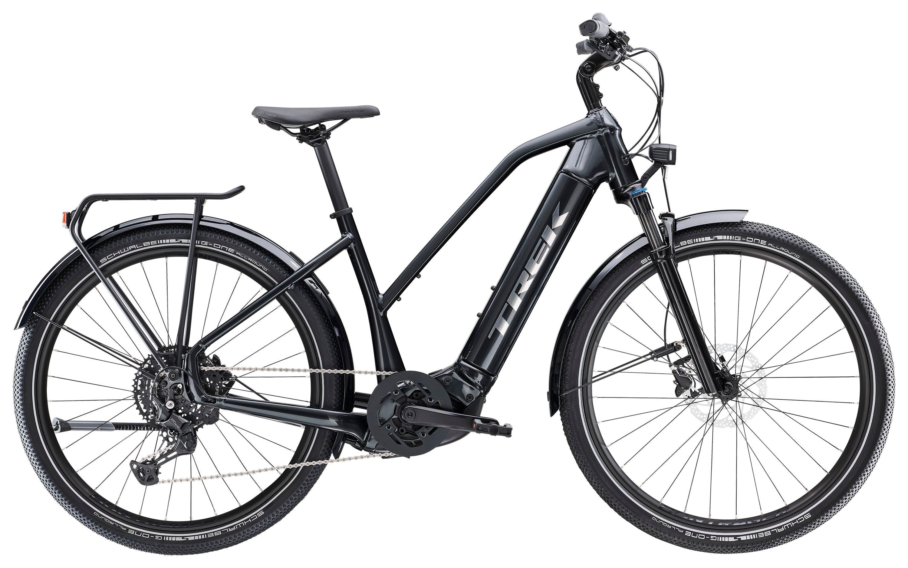 Trek Allant+ 7 Stagger Gen 2 – Kaupunkipyörä, 85 Nm Bosch-moottori