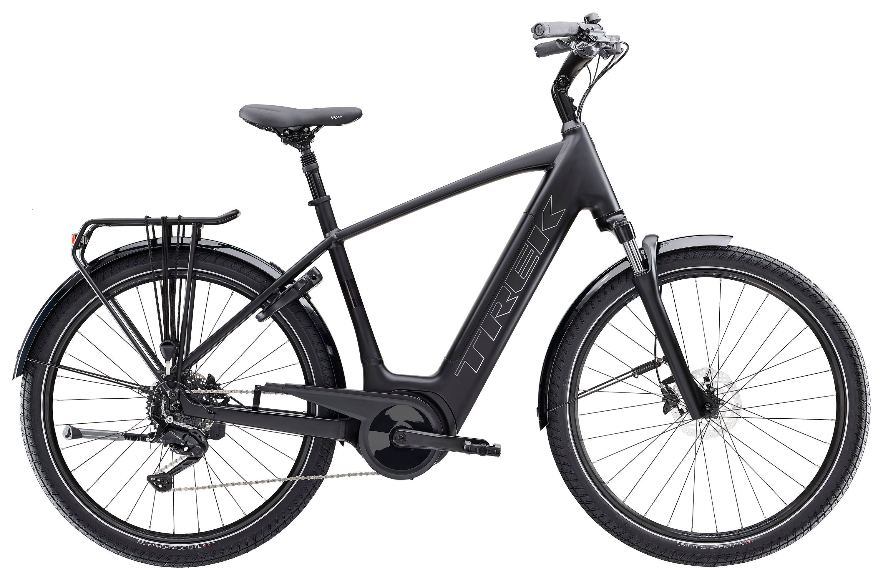 Trek Verve+ 3 – sähköhybridipyörä, 75 Nm, 400 Wh