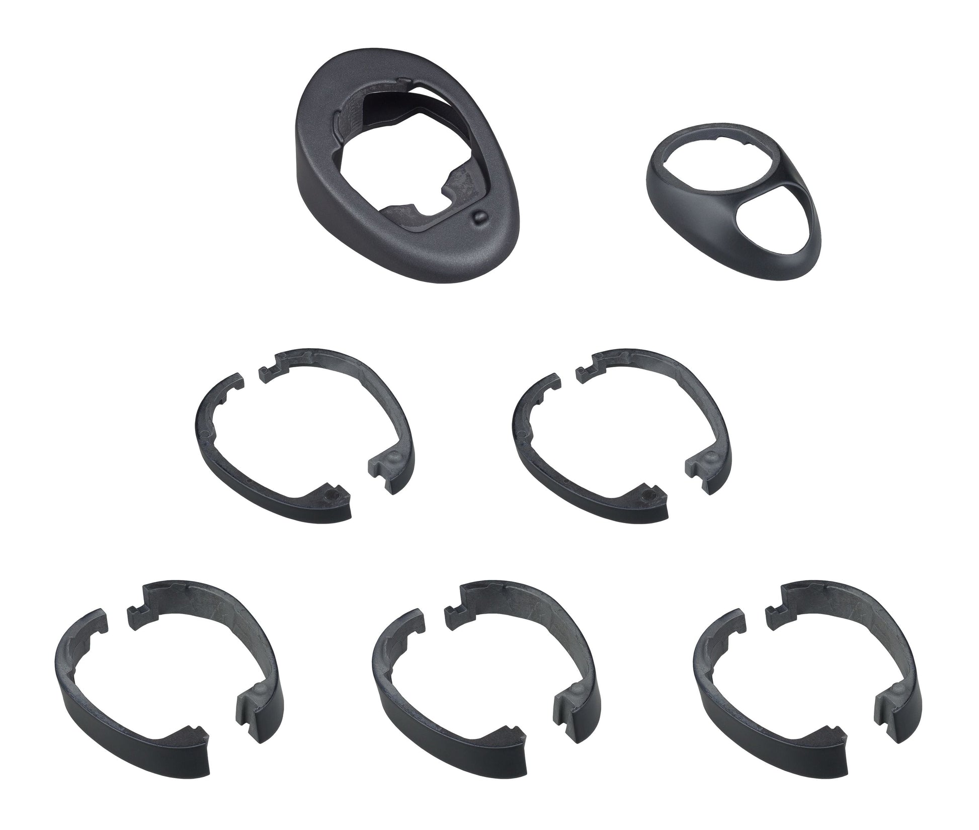 Trek Madone 9-Series Headset Spacer Kit for Use With Standar [SPCR TRK MDN NON INT HS KIT BK]