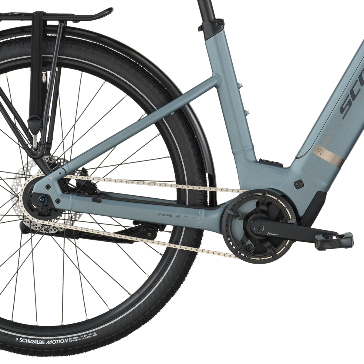 Scott Sub Tour 40 Wave – sähkökaupunkipyörä, 540 Wh