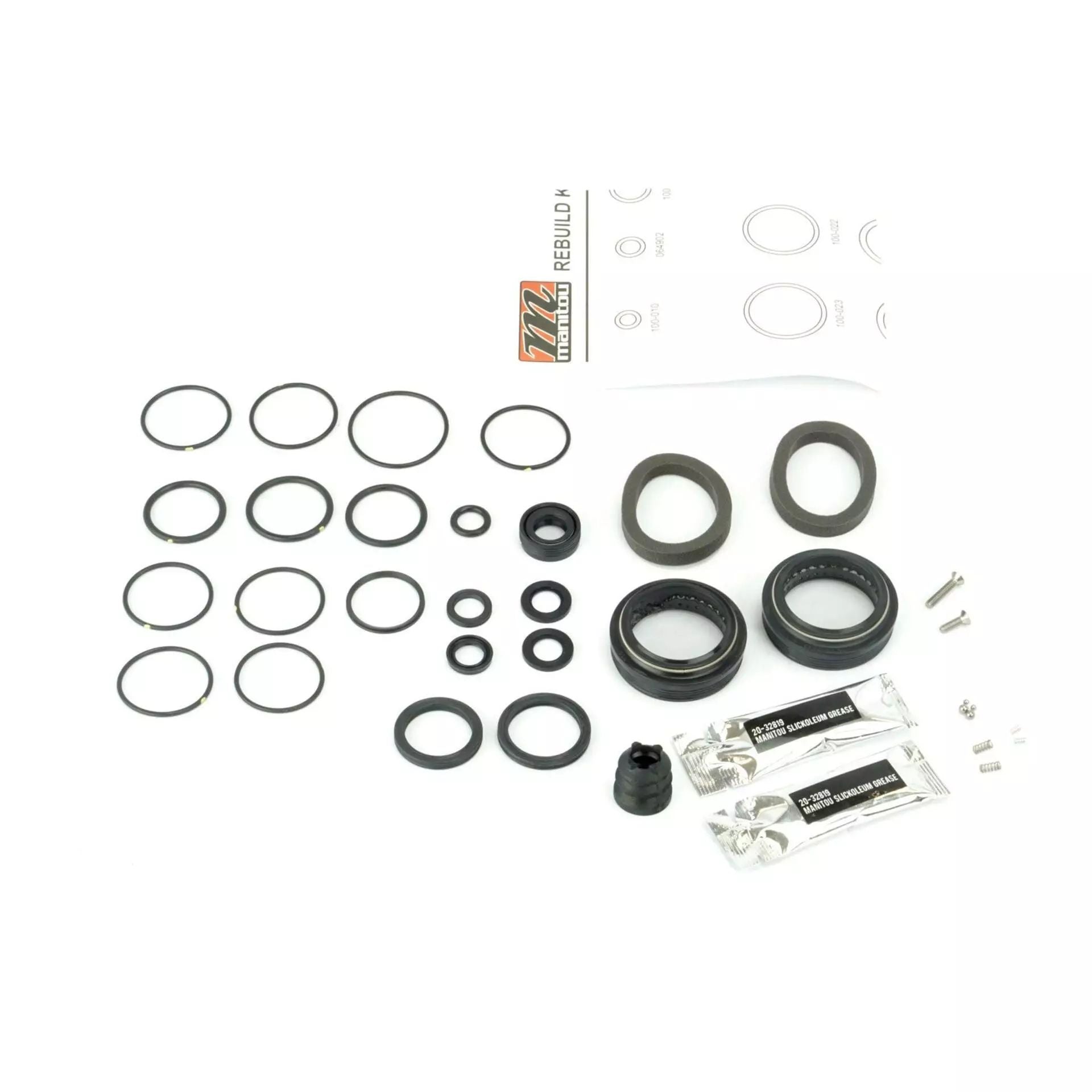 Manitou Rebuild Kit – Mattoc, Mastodon, Magnum, 34 mm joustohaarukat