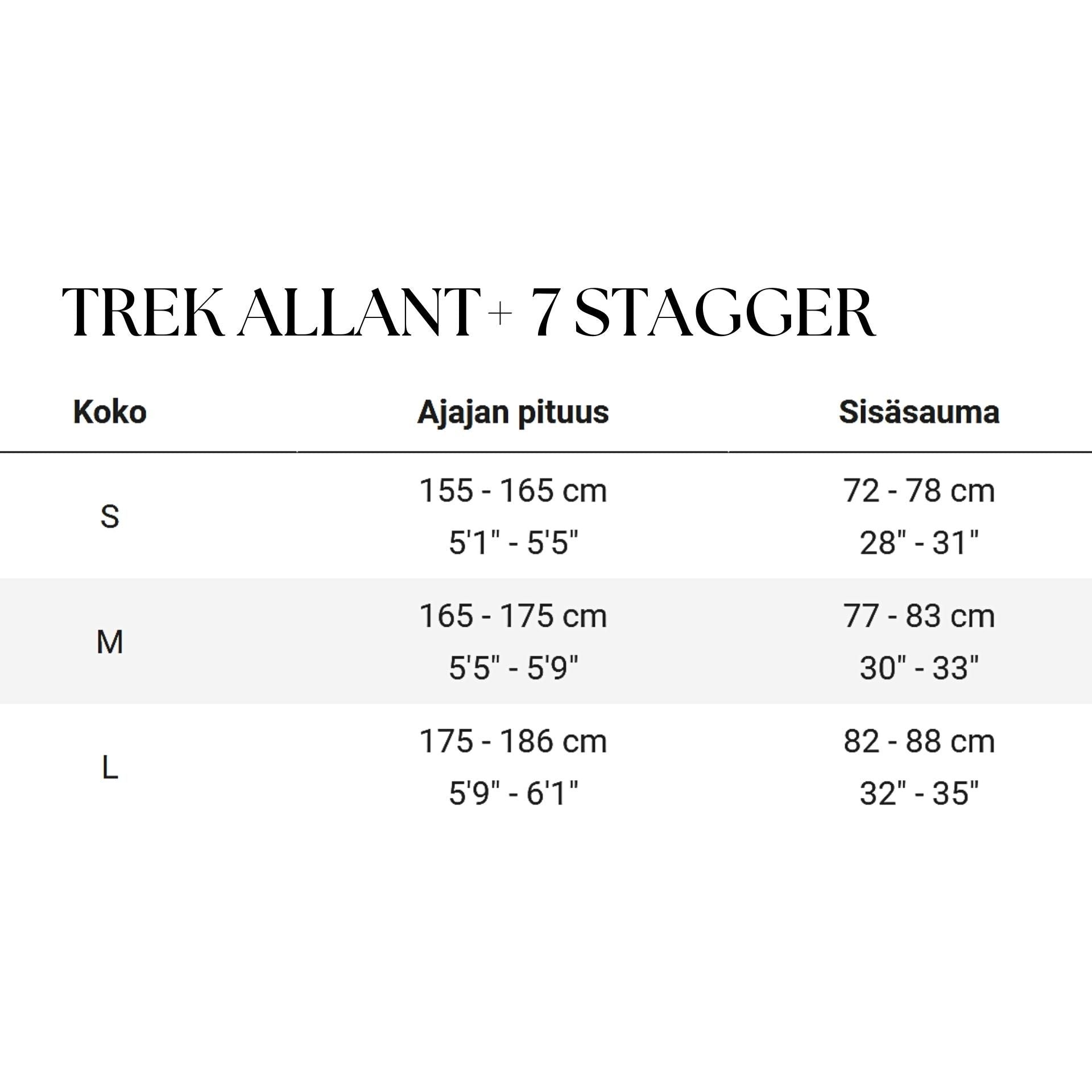 Trek Allant+ 7 Stagger Gen 2 – Kaupunkipyörä, 85 Nm Bosch-moottori