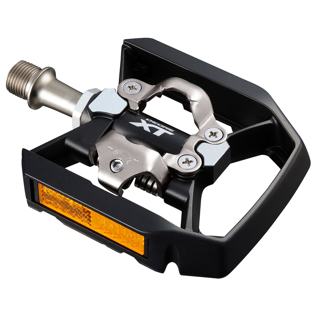 Shimano PD-T8000 Deore XT – Yhdistelmäpolkimet SPD/Tasapinta, 392 g