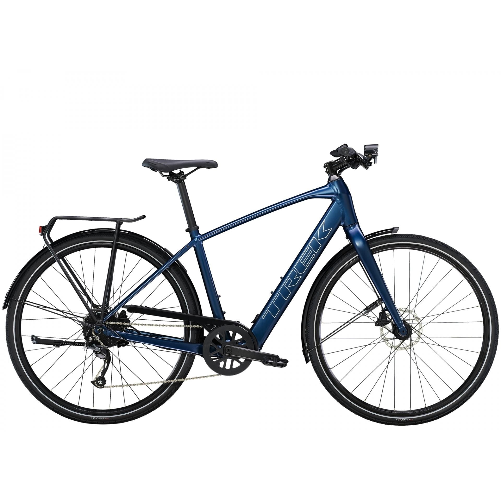 Trek FX+ 2 – sähköhybridipyörä, 40 Nm, 250 Wh