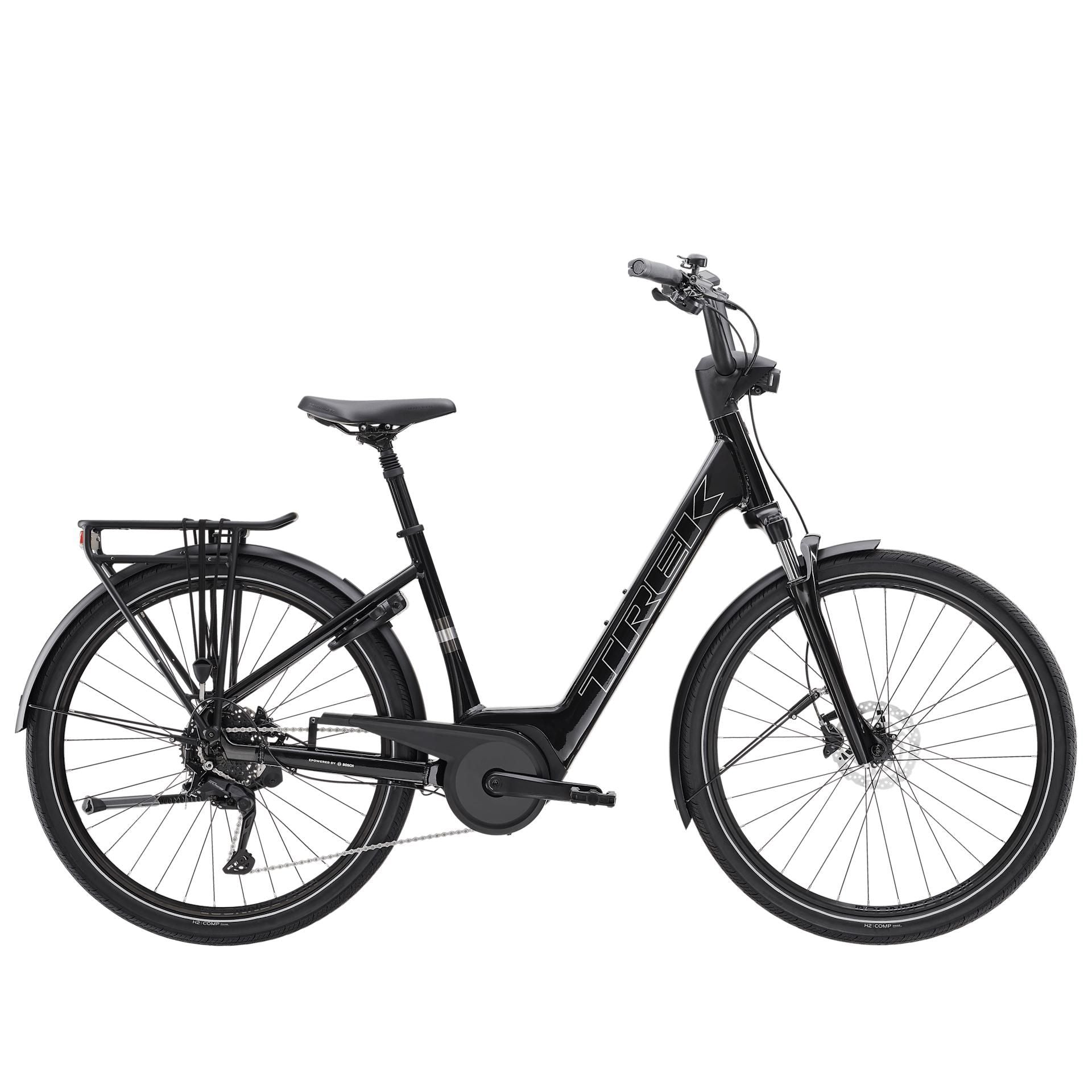 Trek Verve+ 2 Lowstep Gen 3 – sähköhybridipyörä, 75 Nm, 400 Wh