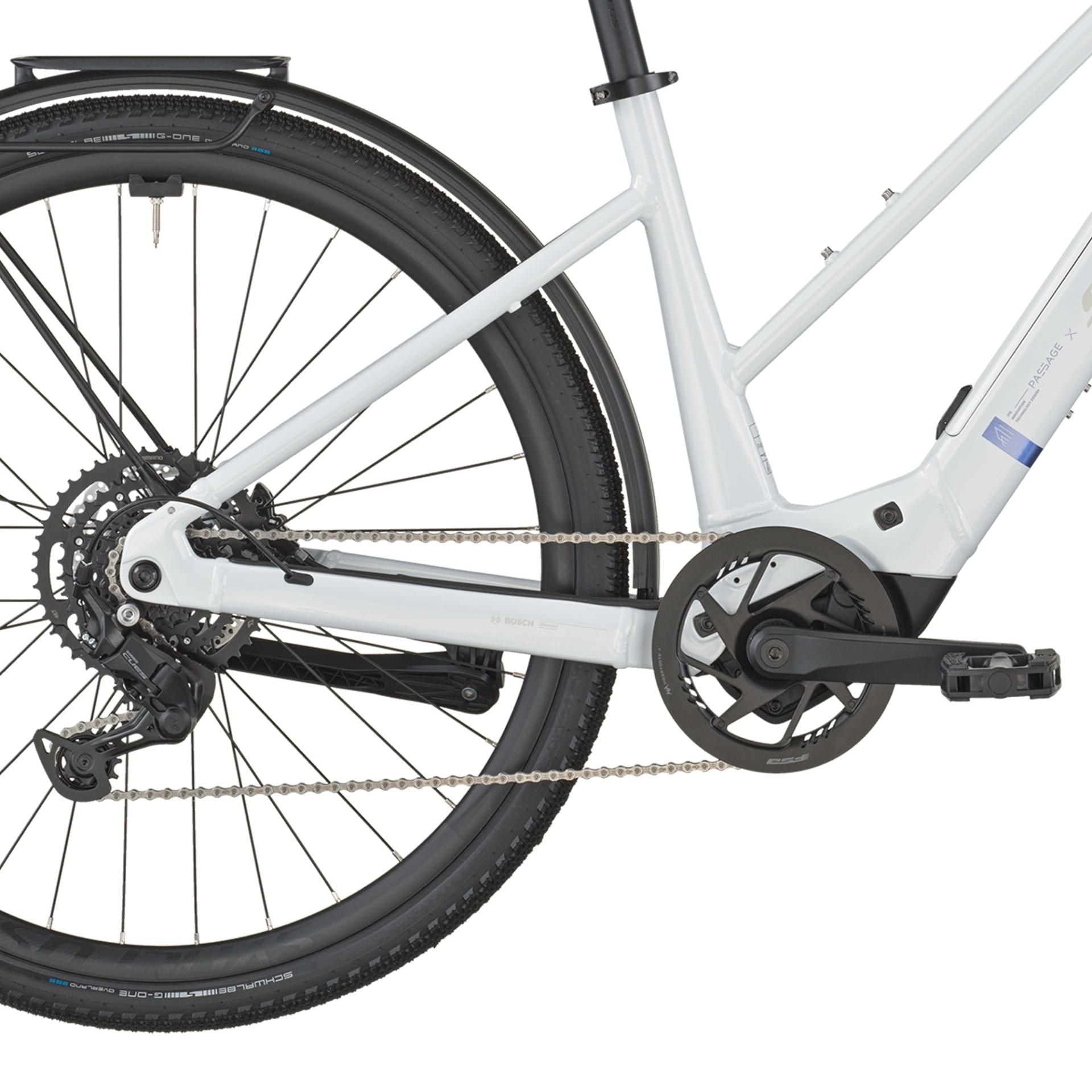 Scott Passage 20 Slope – Step-through hybridi-sähköpyörä, 55 Nm, 400 Wh