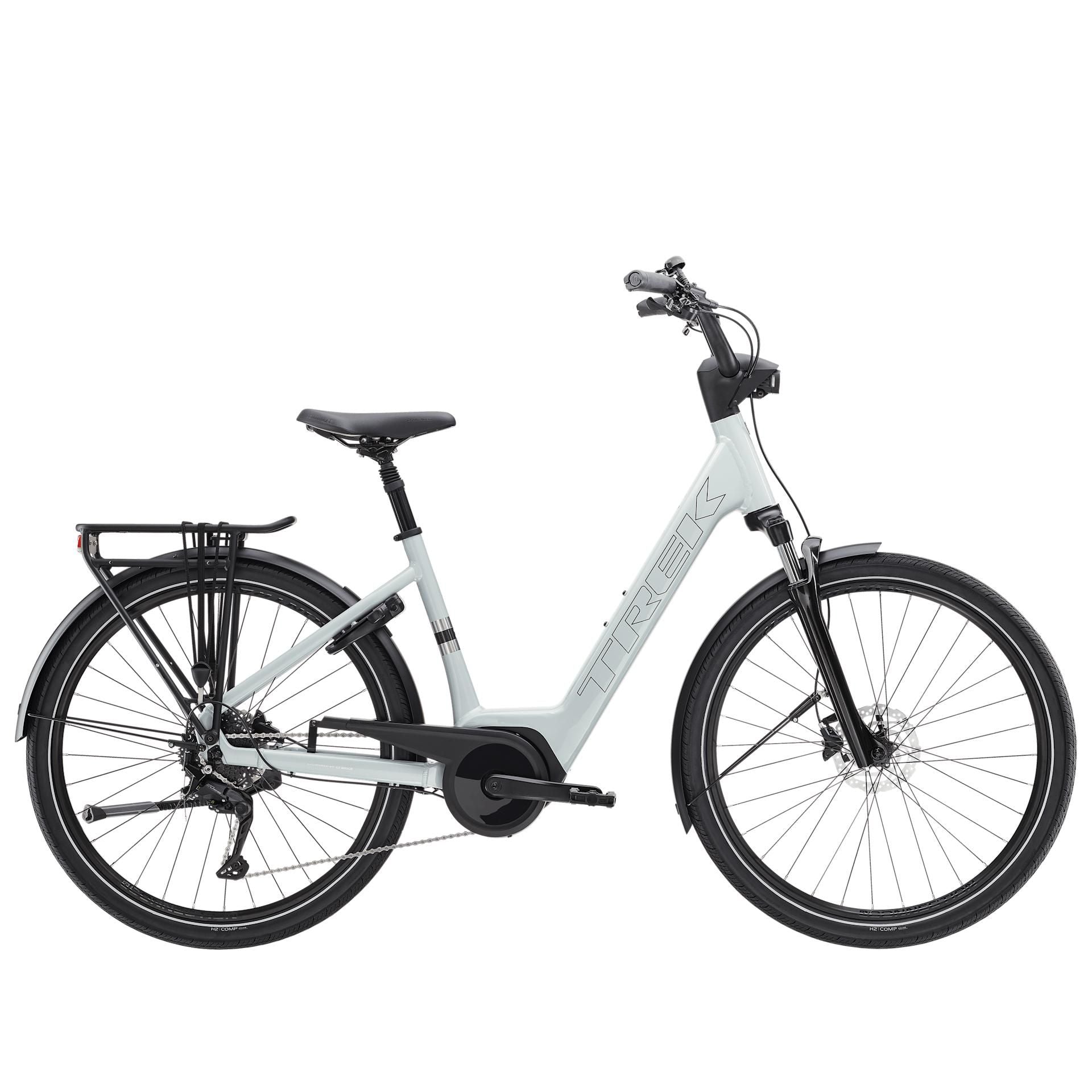 Trek Verve+ 2 Lowstep Gen 3 – sähköhybridipyörä, 75 Nm, 400 Wh