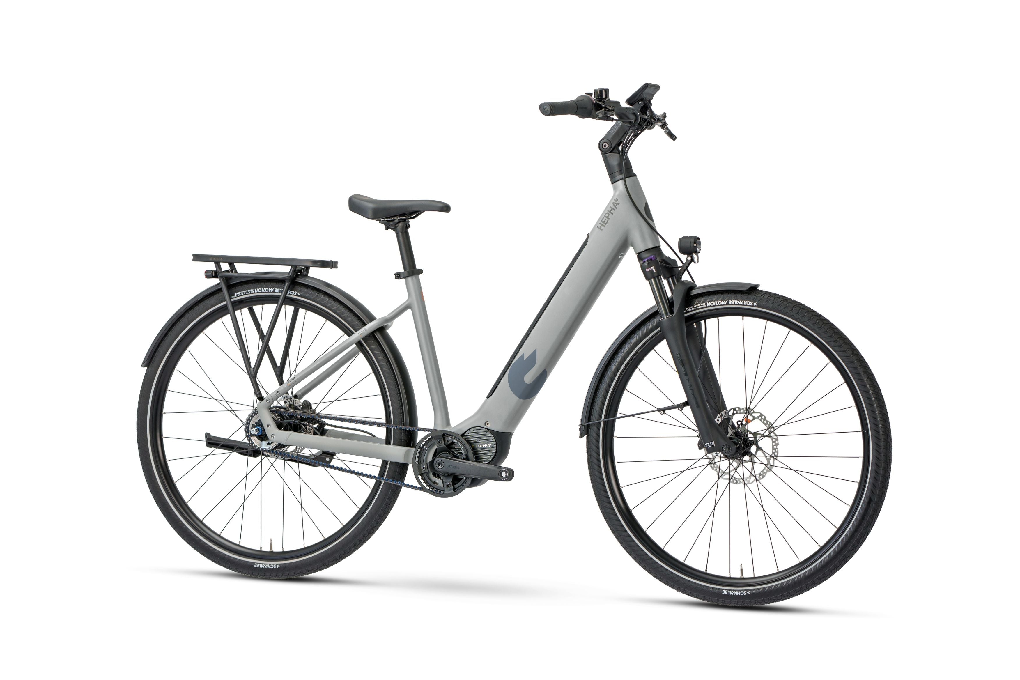 Hepha City 8 Performance – Kaupunkipyörä, 100 Nm, 600 Wh