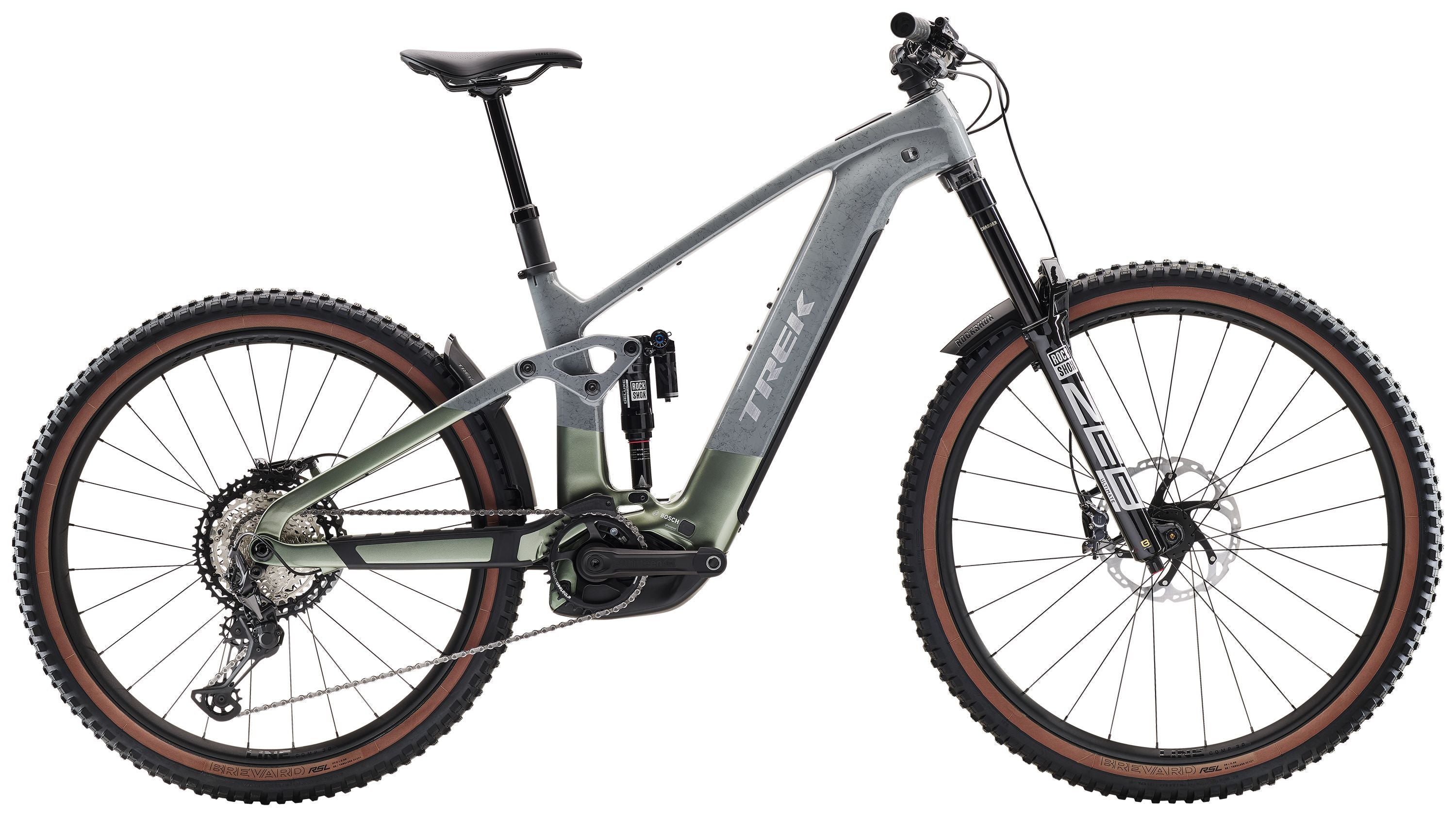 Trek Rail+ 9.8 XT Gen 5 – OCLV Mountain -hiilikuiturunkoinen enduro-eMTB, 85 Nm, 800 Wh