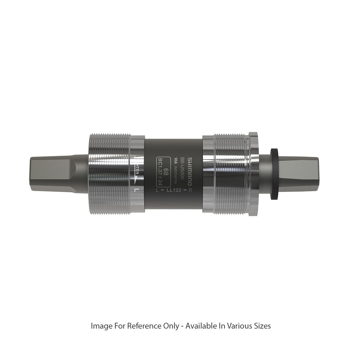 Shimano BB-UN300 – Nelikanttinen keskiölaakeri BSA 127.5/68mm