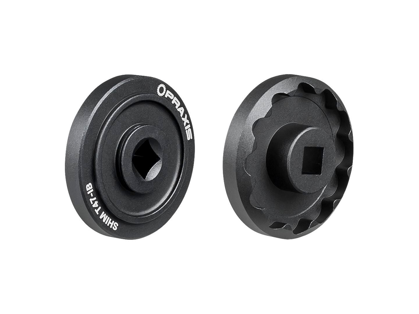 Praxis keskiötyökalu T47 24mm – Shimano-keskiöiden asennustyökalu