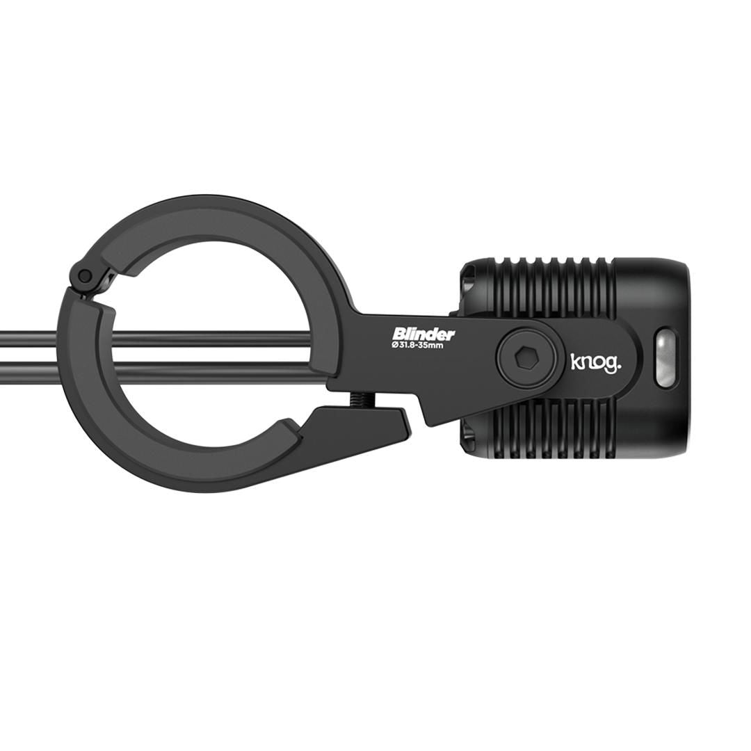 Knog Blinder E1300 – 1300 lm etuvalo sähköpyörille, IP67, kauko-ohjain