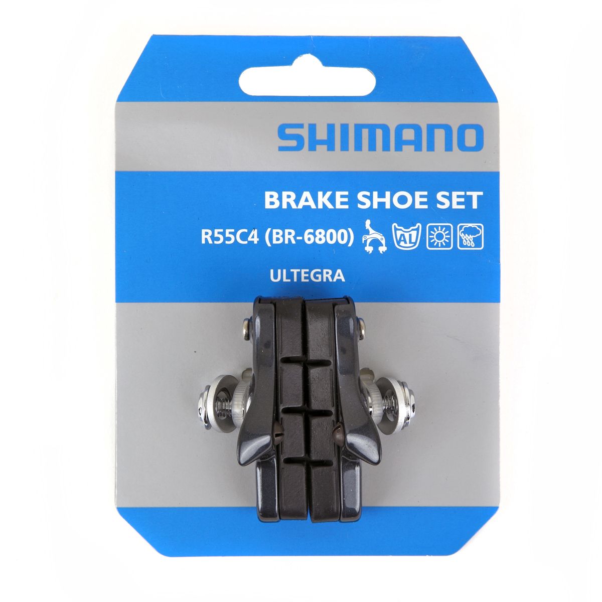 Shimano Jarrupala Ultegra 6800 – SLR-EV Dual Pivot, harmaa, 1 pari