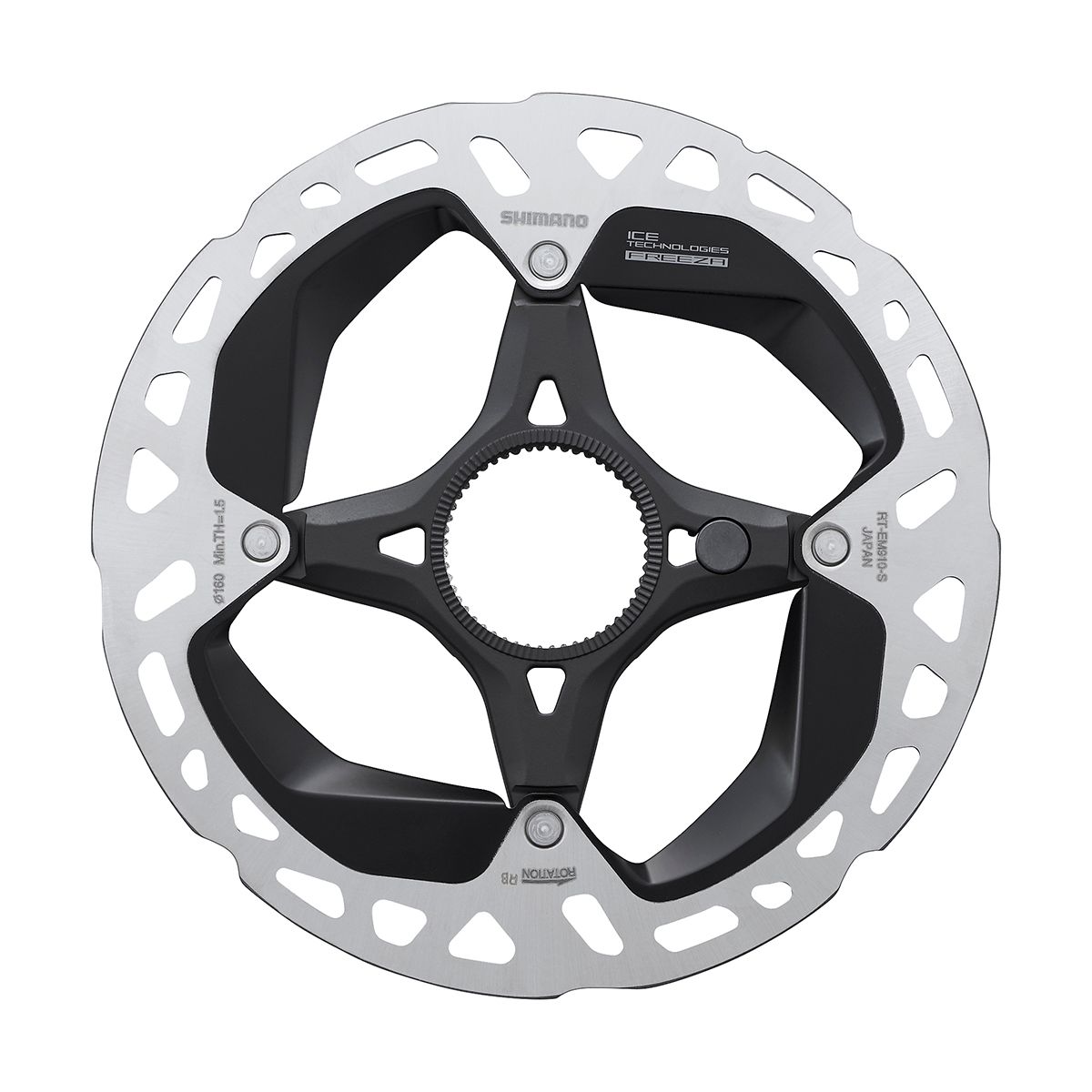Shimano RT-EM910 Ice-Tech Freeza – 160mm Jarrulevy, ICE TECHNOLOGIES FREEZA