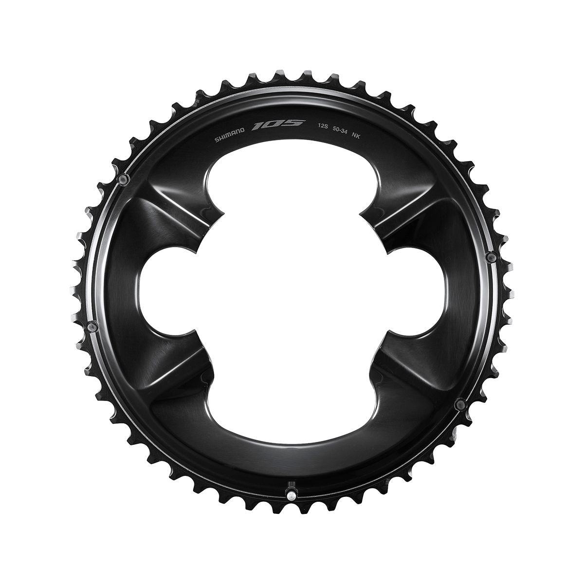 SHIMANO Chainring 50T-NK FC-R7100 – 50T, 110 BCD, alumiini