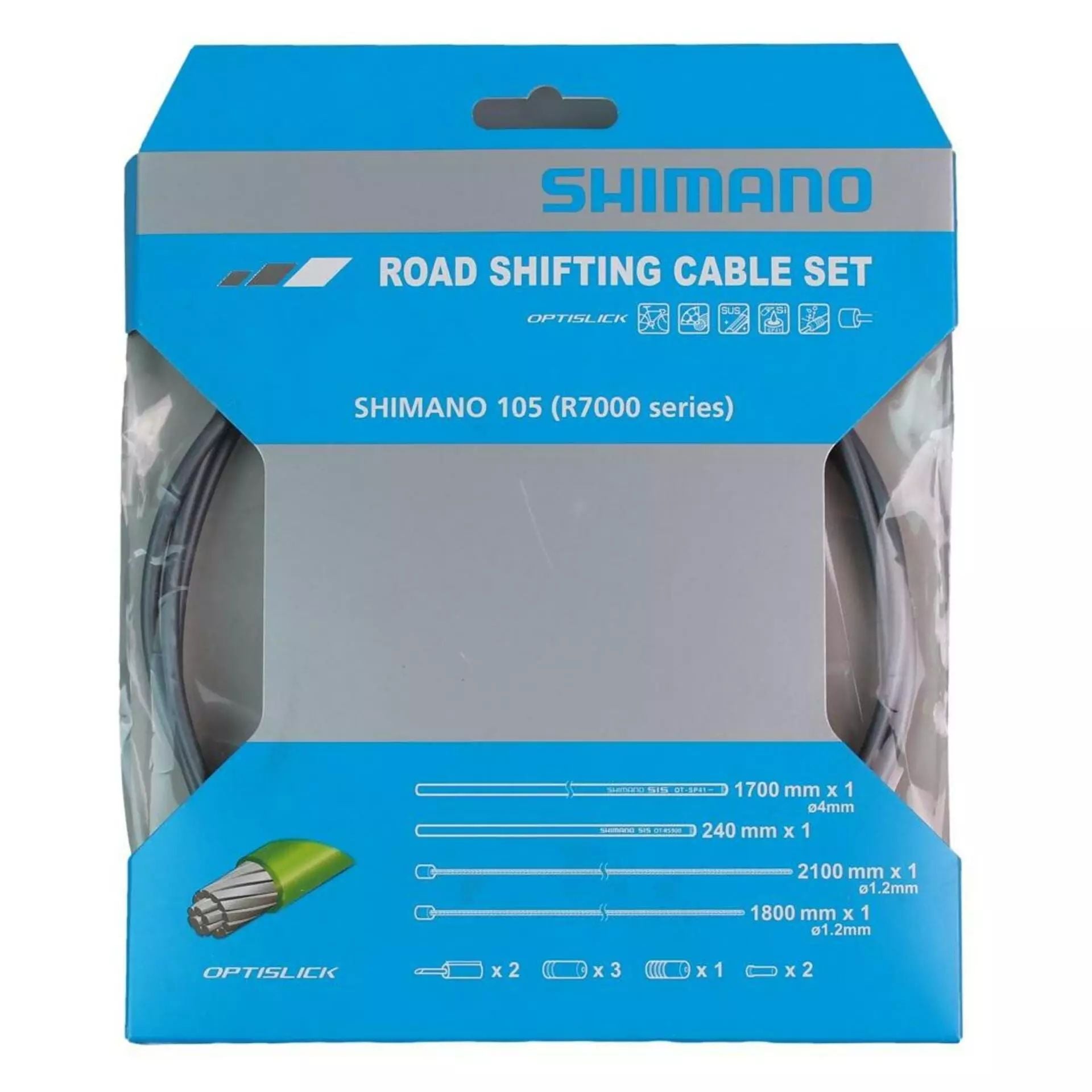 Shimano Vaihdevaijerisetti OT-RS900 Optislick, Musta