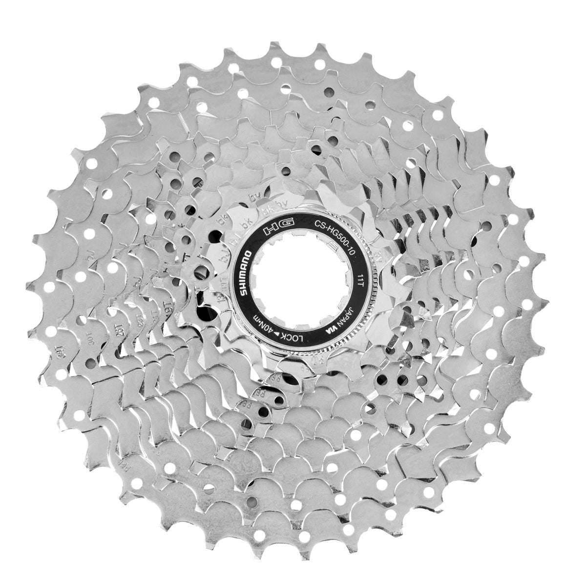 Shimano CS-HG500-10 – 10-vaihteinen kasetti 11-34T, HG-X yhteensopiva