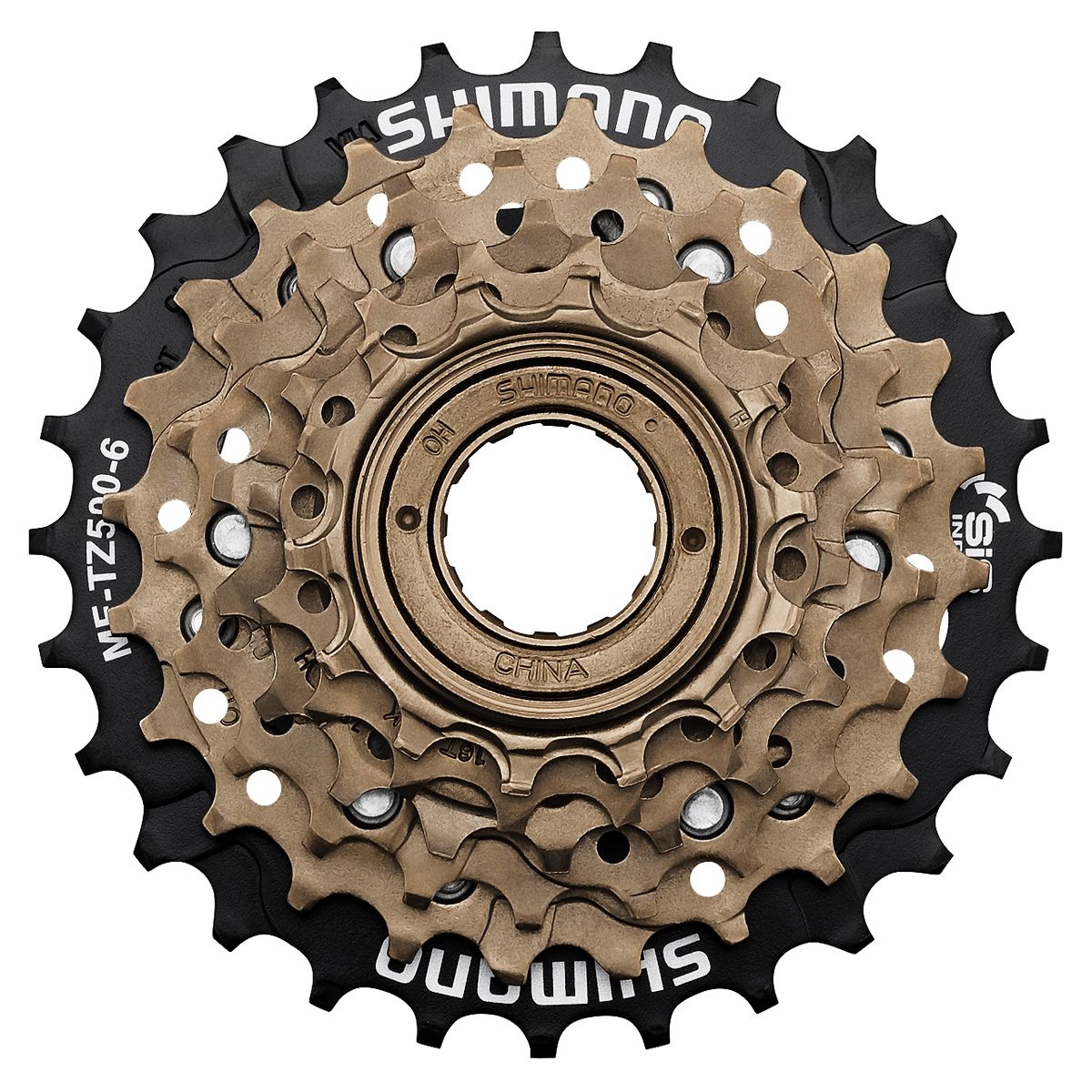 SHIMANO MF-TZ500 6v Vapaaratas – 14-28T hammaspyöräkokoonpano