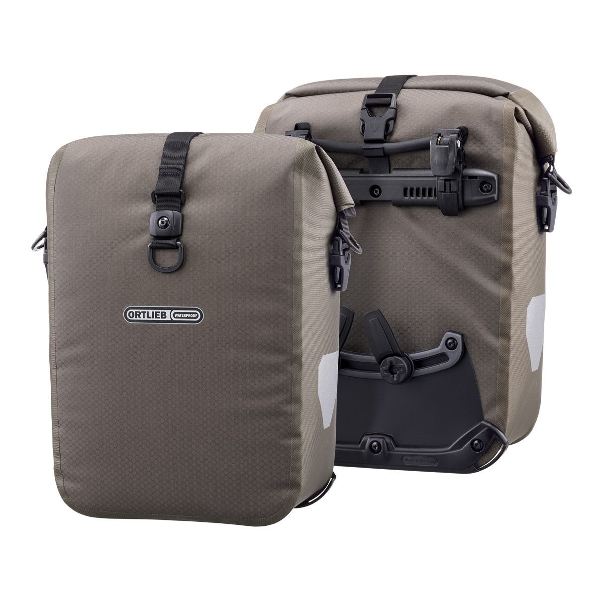 Ortlieb sivulaukut Gravel-Pack pari Ruskea