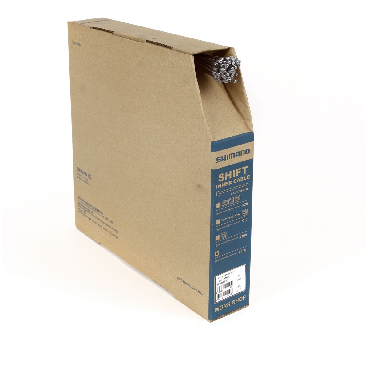 Shimano Vaihdevaijeri MTB/Road – 1,2mmx2100mm vaihdevaijeri