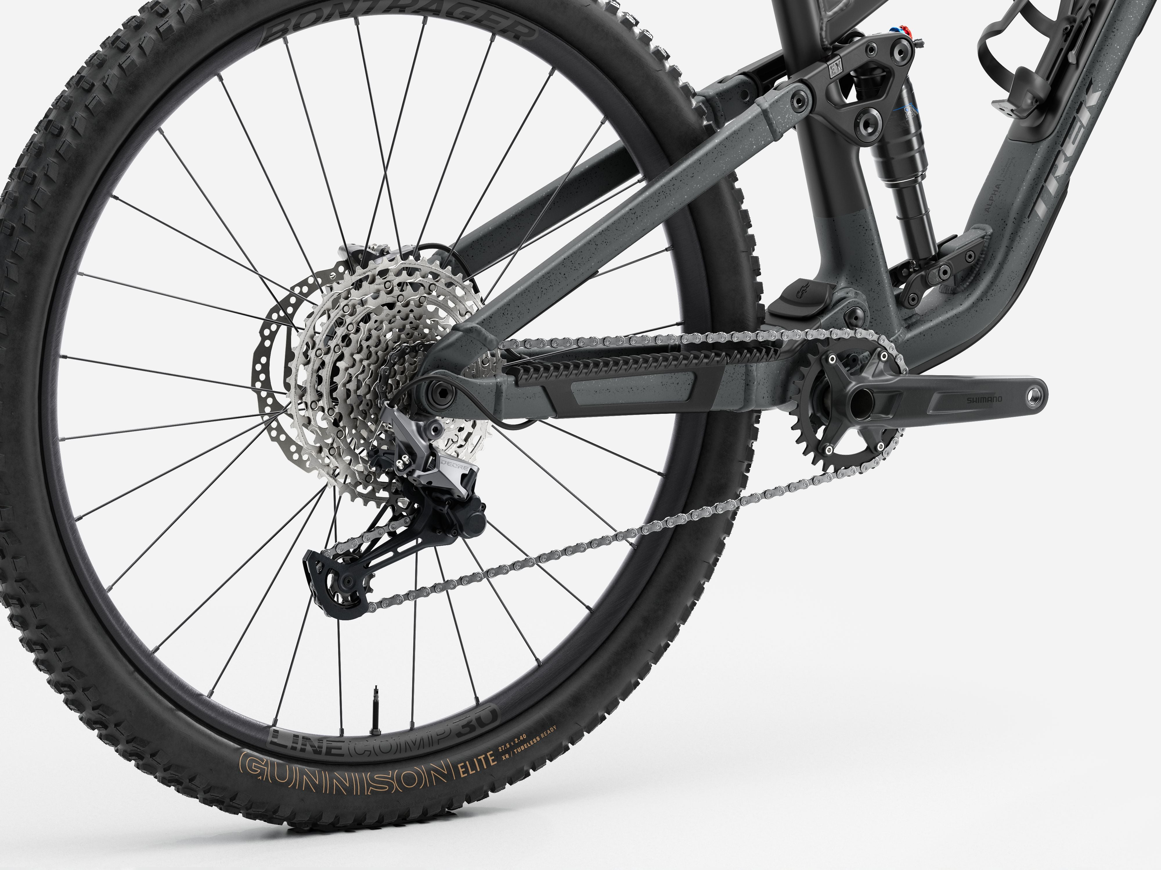 Trek Fuel EX 5 L Lithium Grey/Trek Black Splatter