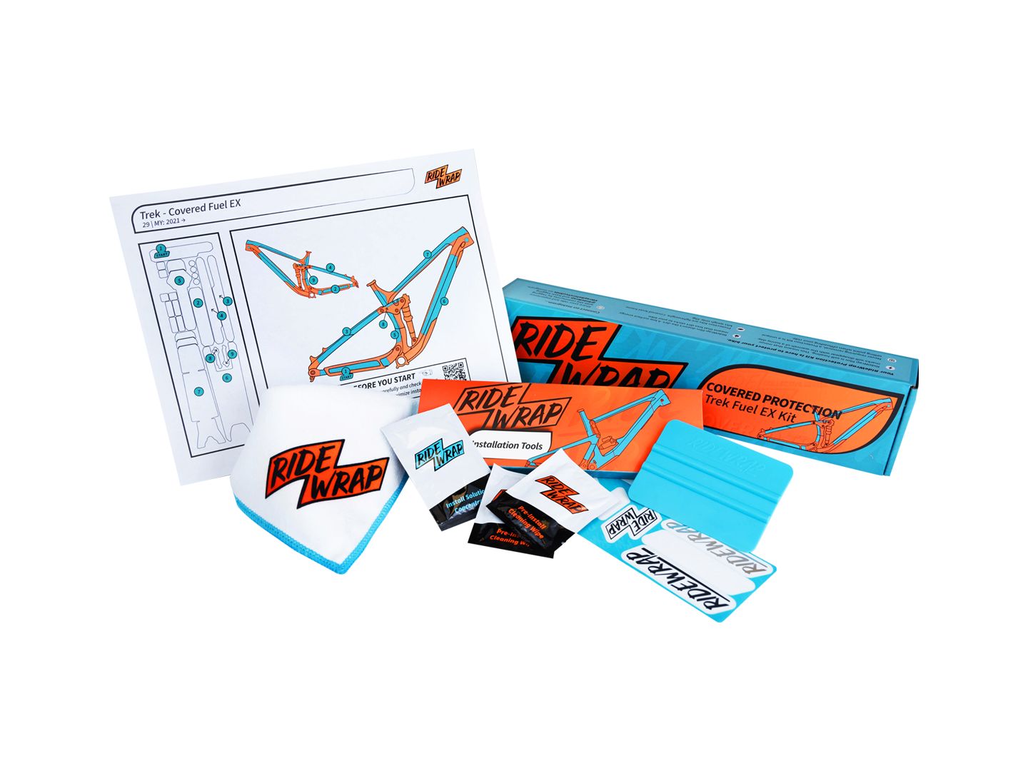 Trek RideWrap Matte Covered Frame Protection Kit [Fuel EX]