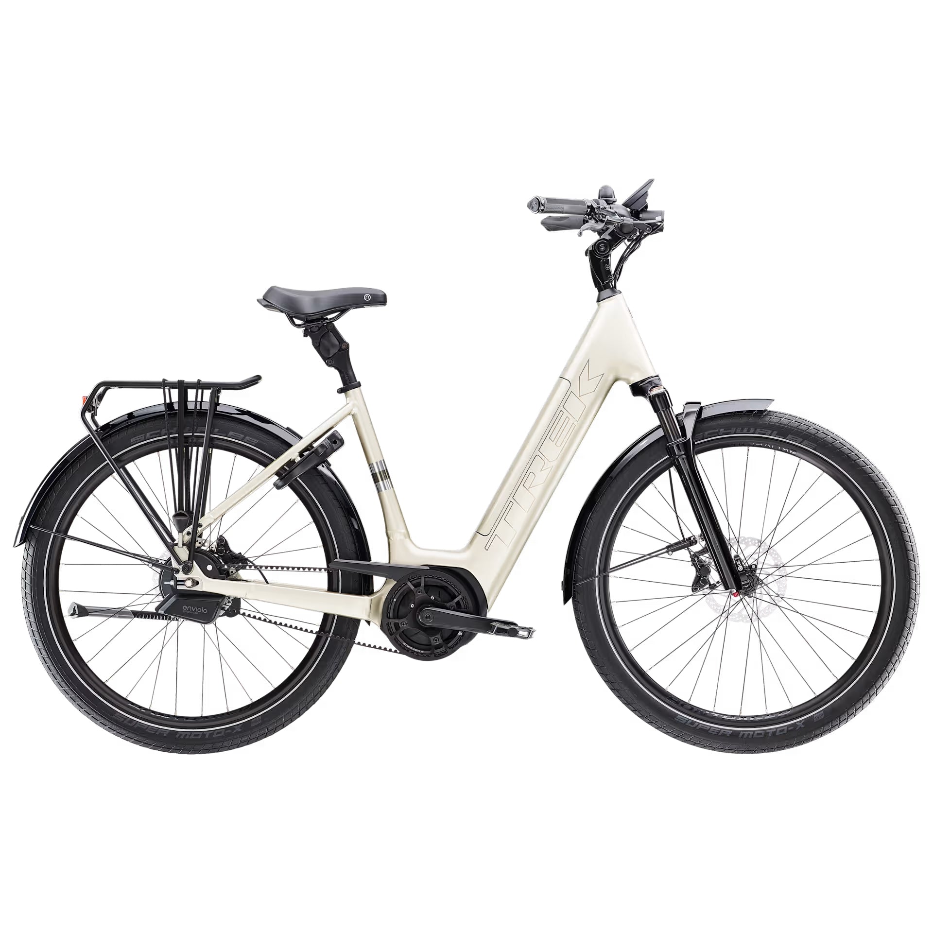Trek District+ 5 Lowstep – sähkökaupunkipyörä, 75 Nm, 545 Wh
