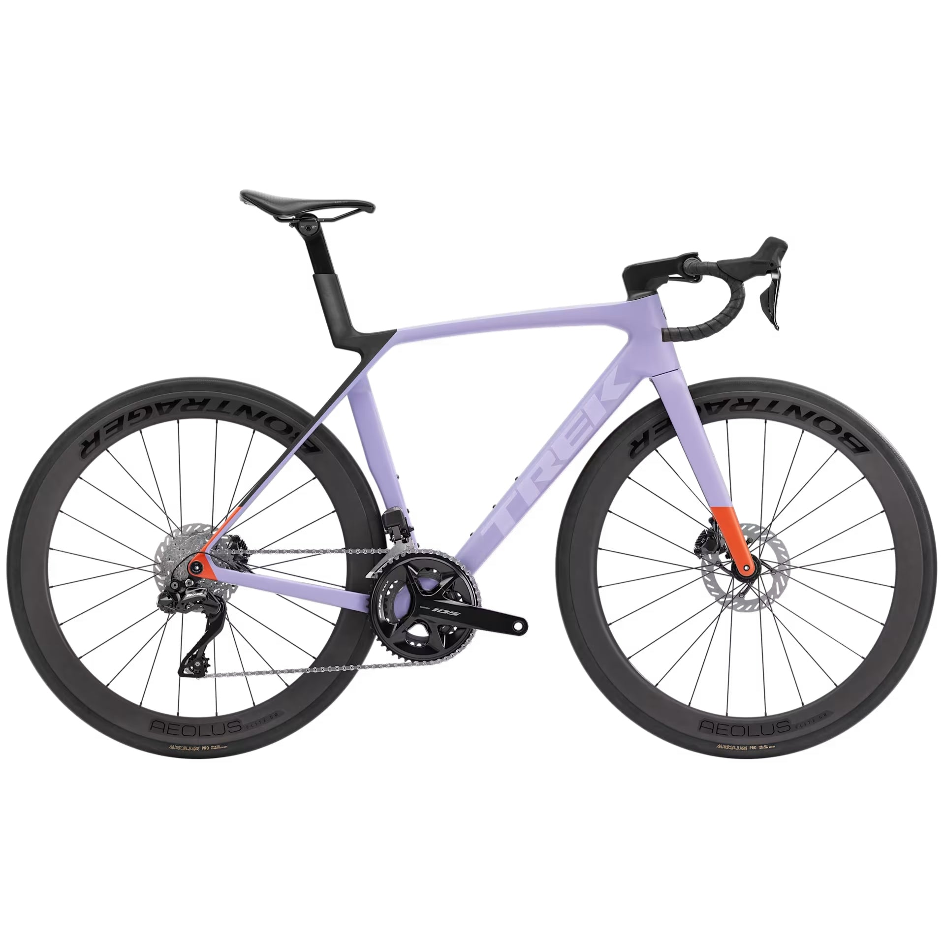 Trek Madone SL 6 Gen 8 – 500-sarjan OCLV-hiilikuiturunko, Shimano 105 Di2
