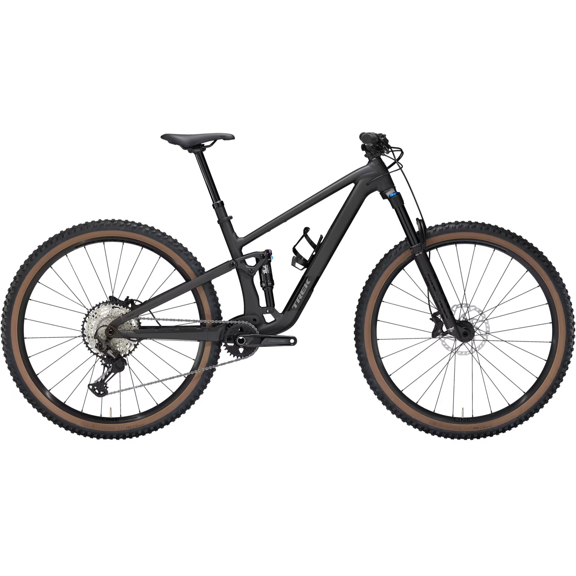 Trek Top Fuel 8 Gen 4 – Alpha Platinum -alumiinirunkoinen trail-pyörä, 120 mm jousto