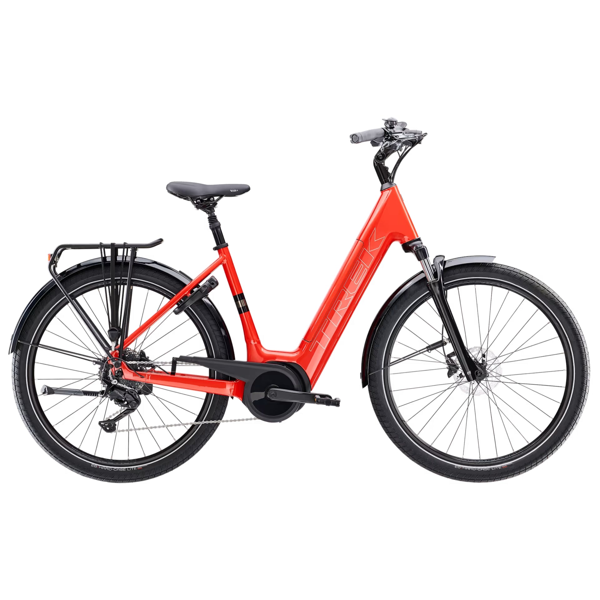 Trek Verve+ 3 Lowstep – sähköhybridipyörä, 75 Nm, 545 Wh