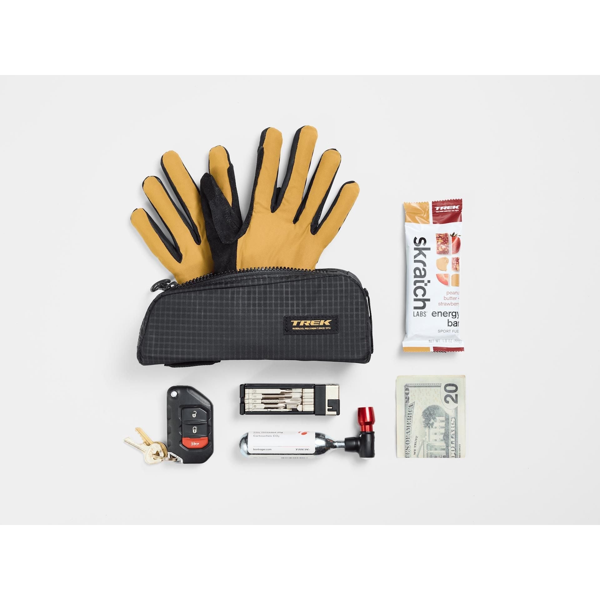 Trek Top Tube Bag Adventure 0,8L Musta