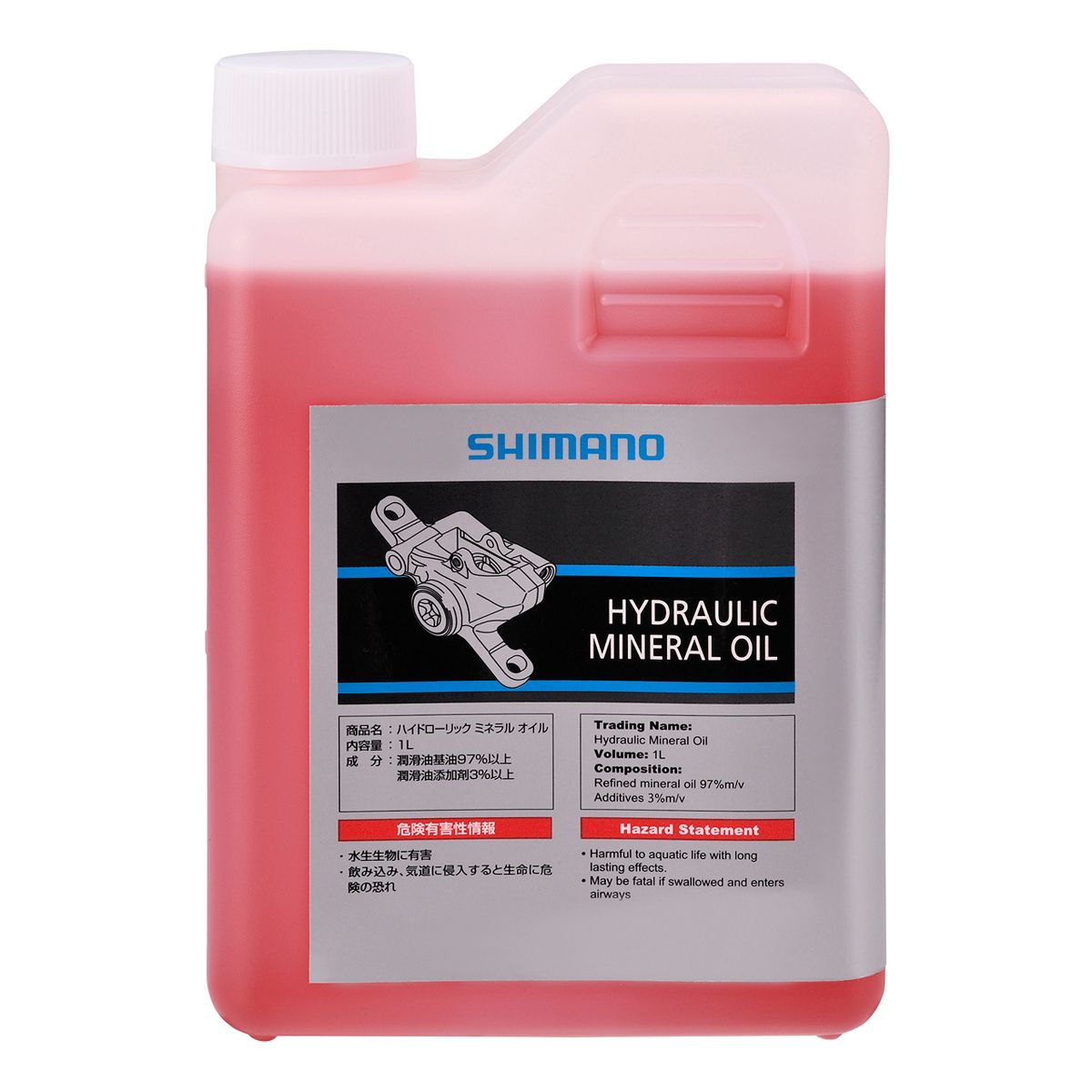 SHIMANO Mineral Oil Bottle 1L – Hydraulijarruöljy XTR- ja Deore XT -jarruille
