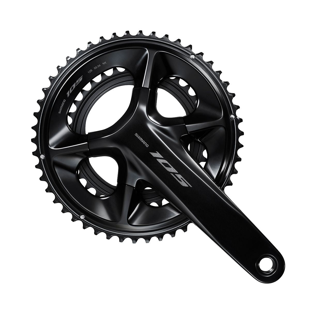 Shimano FC-R7100 12-Speed Crankset – 50/34T, 172.5mm