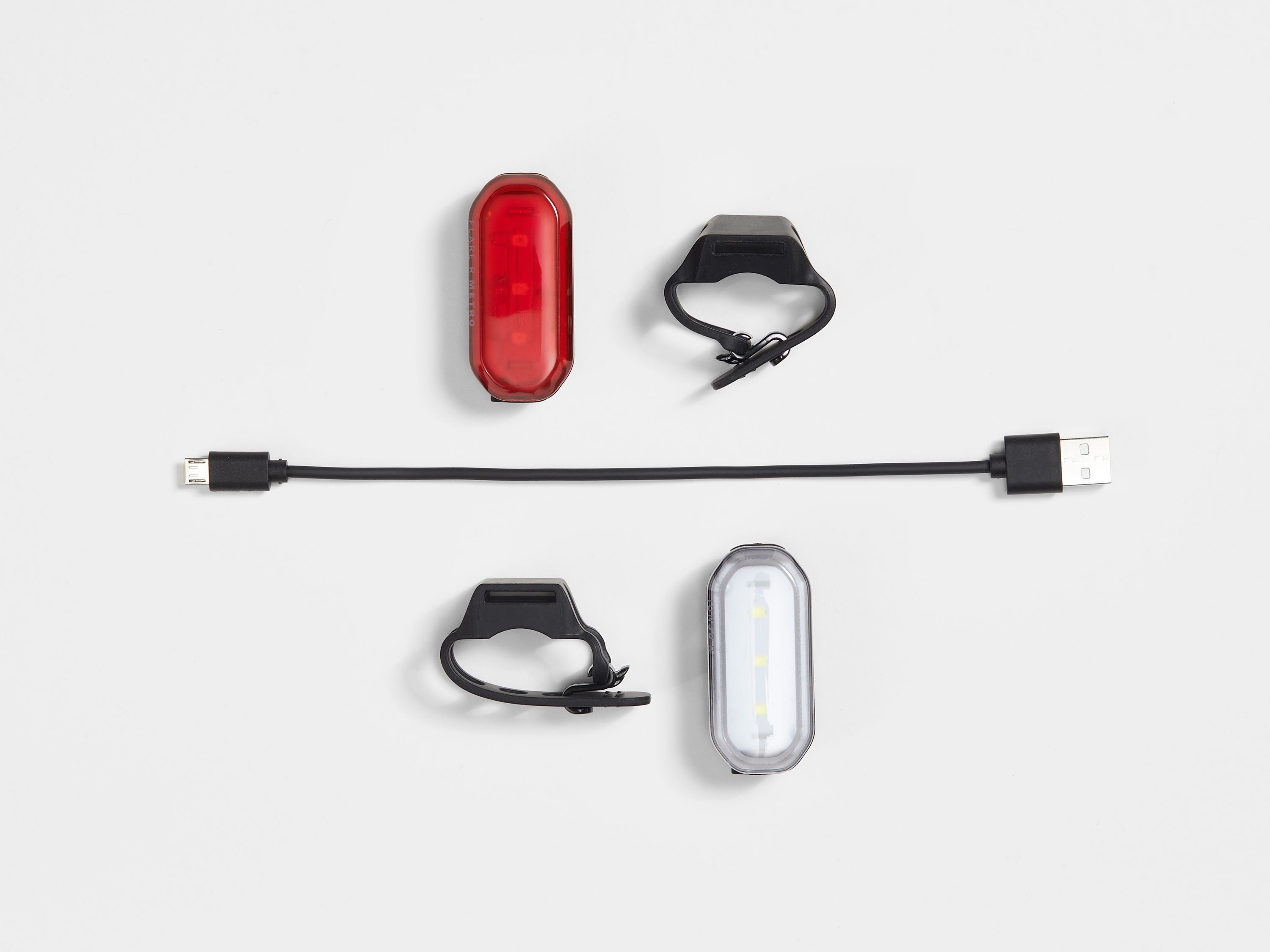 Trek Ion 50 R Flare R Metro – USB-laddningsbart cykelljus, 50/20 lumen