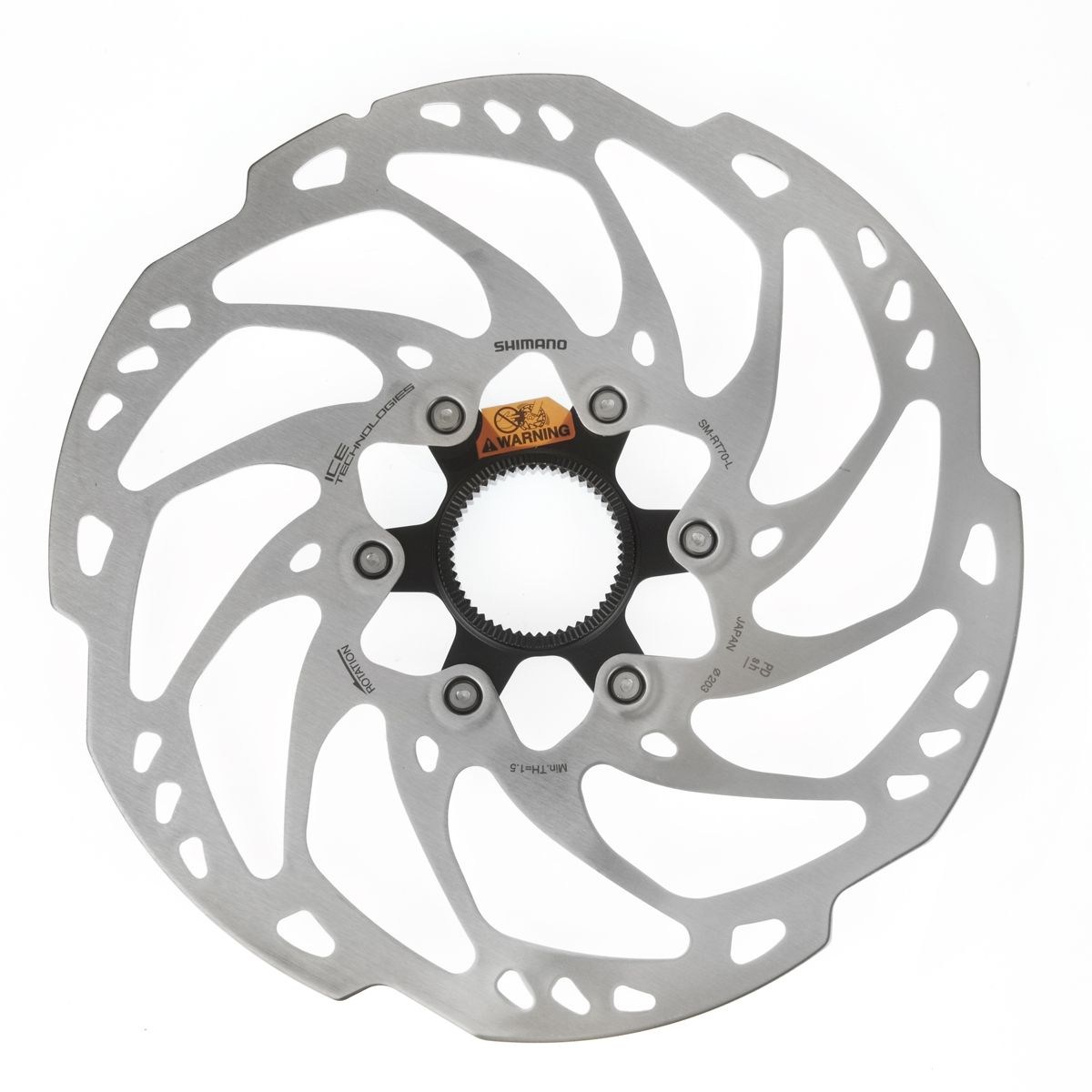 Shimano Jarrulevy RT-70 203mm Centerlock – ICE TECHNOLOGIES FREEZA