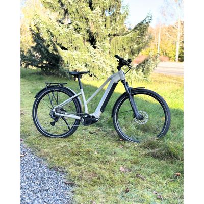 Helkama SX 10v hybridi sähköpyörä helmiäisshampanja